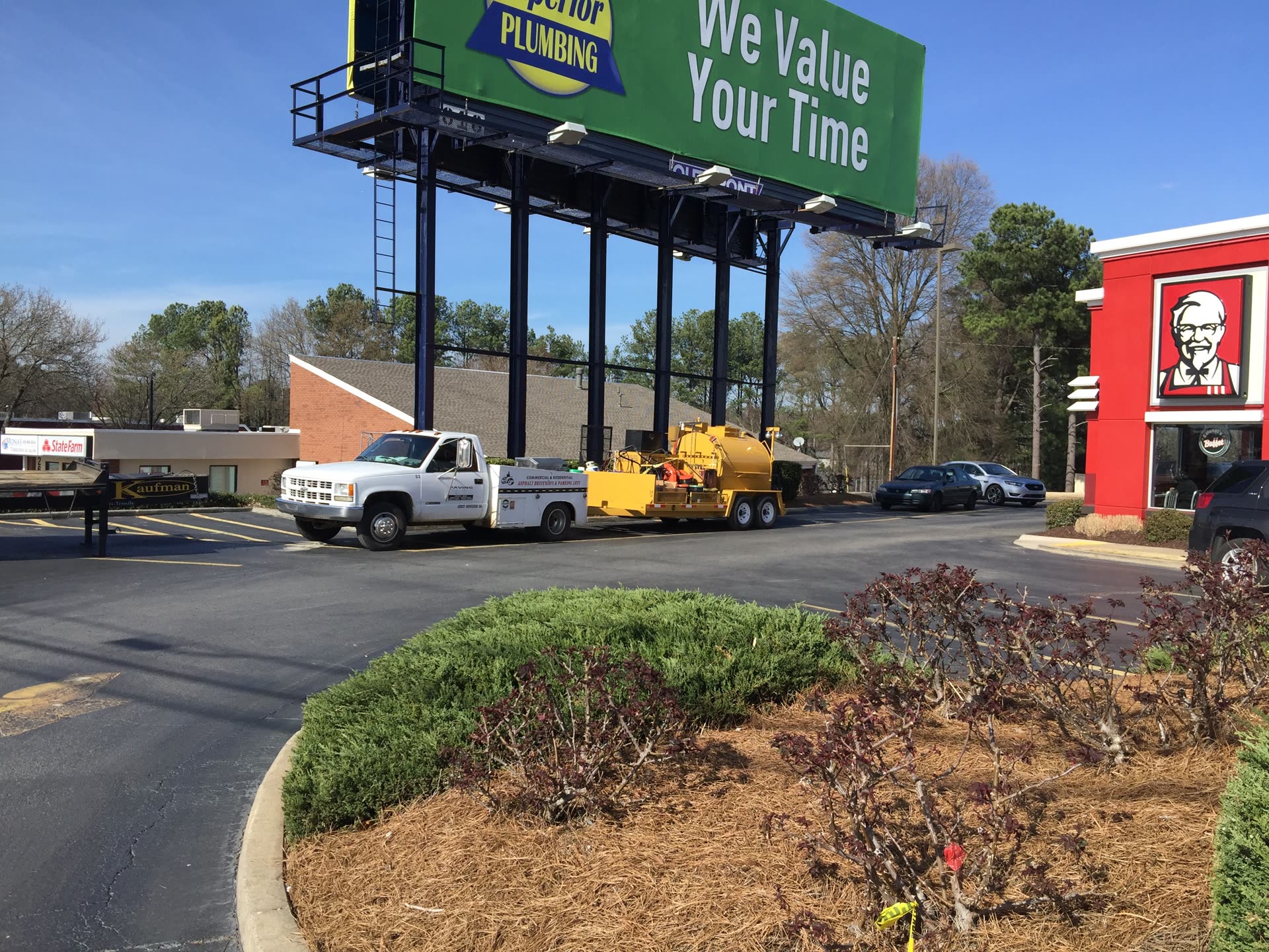 Asphalt paving services in Orange, Virginia